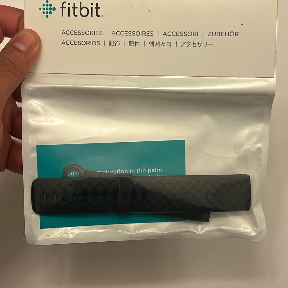Fitbit‎ Charge 3/4, New, Black, Large